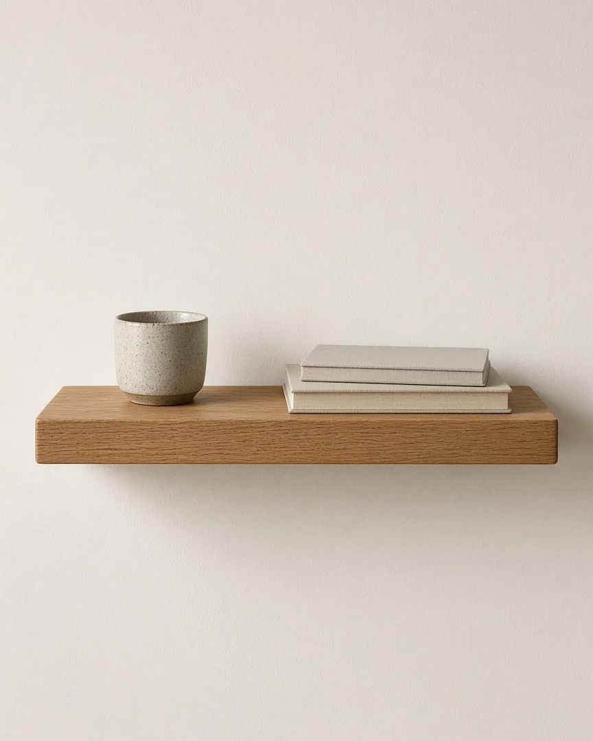 Oak Floating Shelf